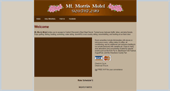 Desktop Screenshot of mtmorrismotel.com